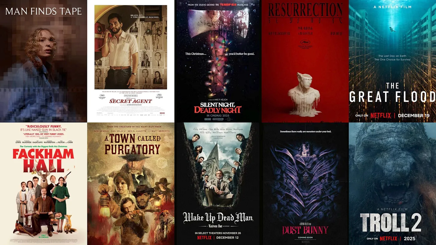 New Movies for December 2025