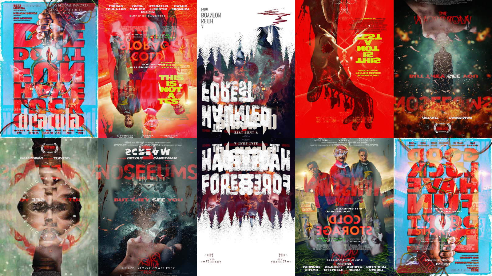 New Horror Short Ends Scrambled Trailer Reel for February 2026